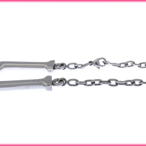 Authentic Cartier key ring Key holder Silver Woman